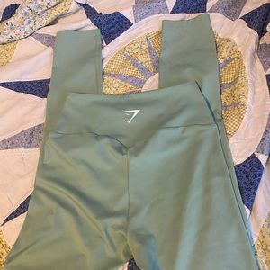 Mint green gymshark training leggings